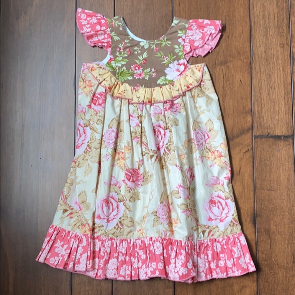 Olive Mae floral dress-Size 6-EUC
